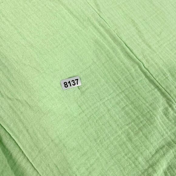 Talulah Dress Womens Large Green Gauze Puff Sleeve Mini Ladies Keyhole - Picture 10 of 12